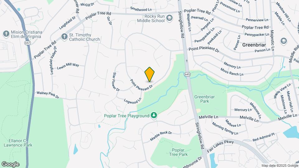 13517 Point Pleasant Dr Map and Location Details