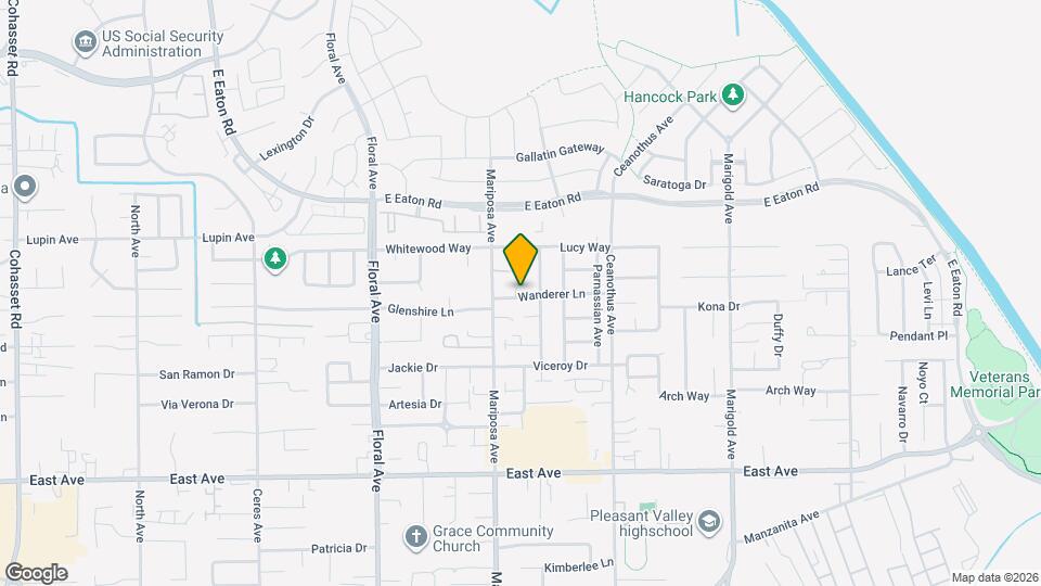 1286 Wanderer Ln Map and Location Details