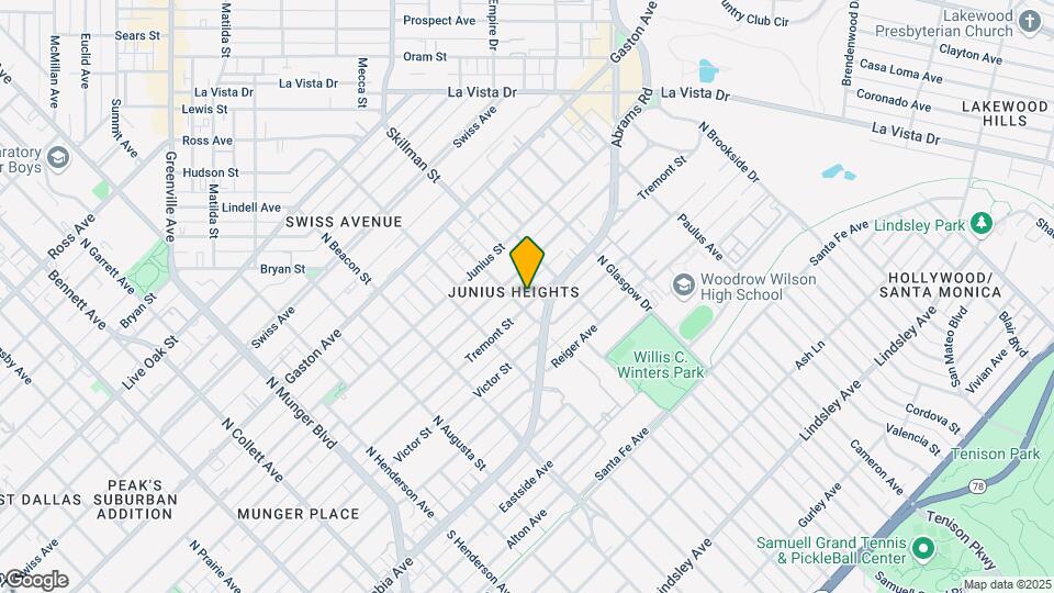 5807 Tremont St Map and Location Details