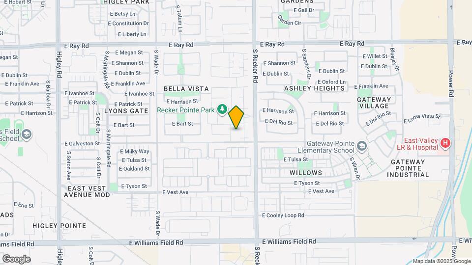 1961 S Wallrade Ln Map and Location Details