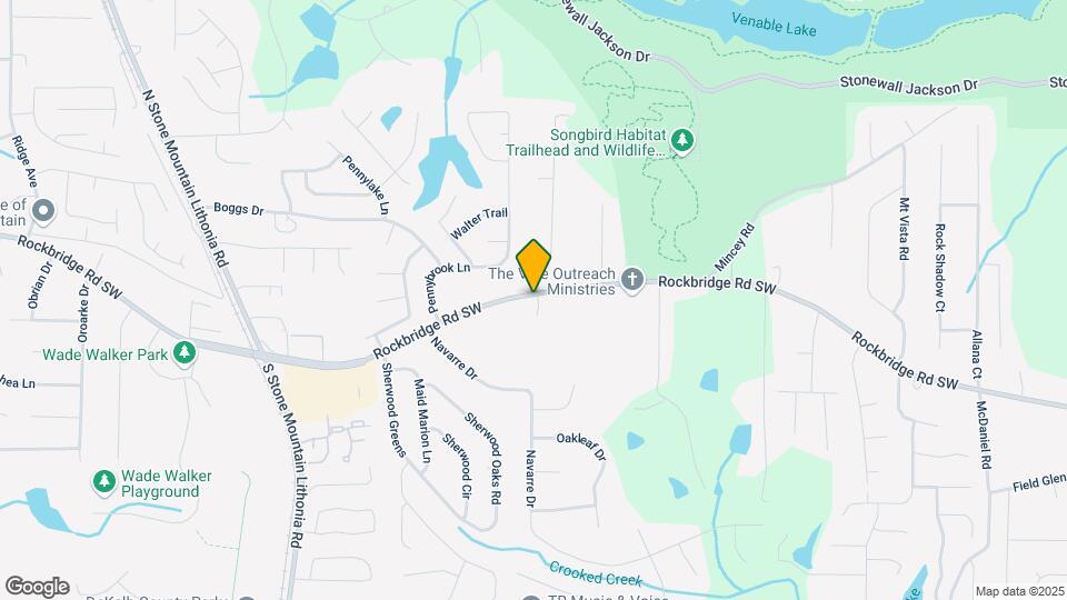 5953 Rockbridge Rd SW Map and Location Details
