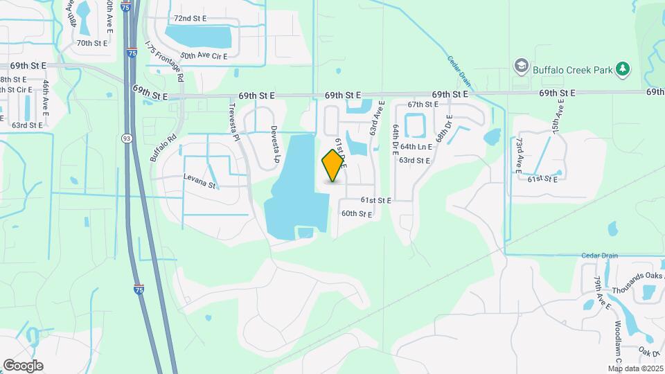 6017 61st Ct E Map and Location Details