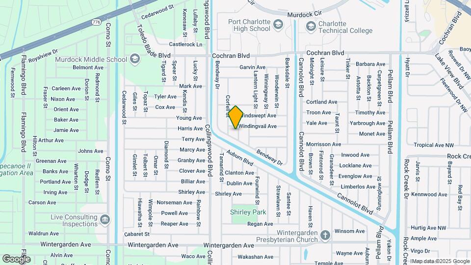 2219 Arnet St Map and Location Details