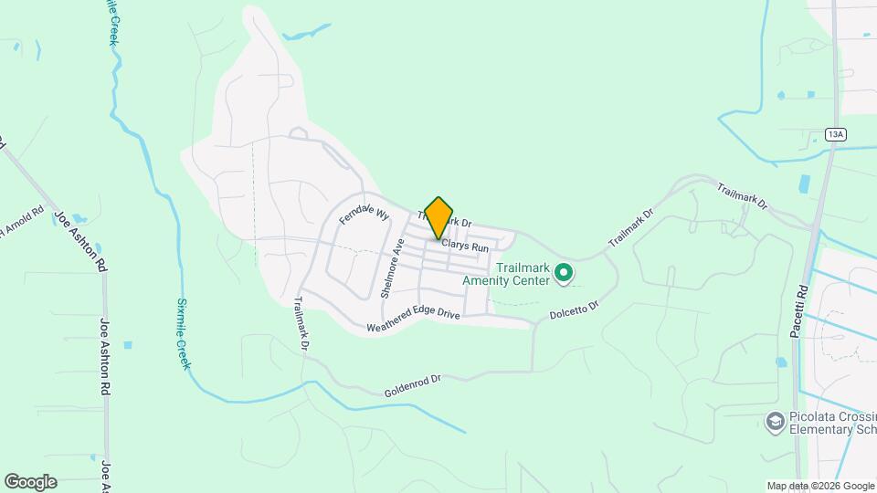 253 Clarys Run Map and Location Details