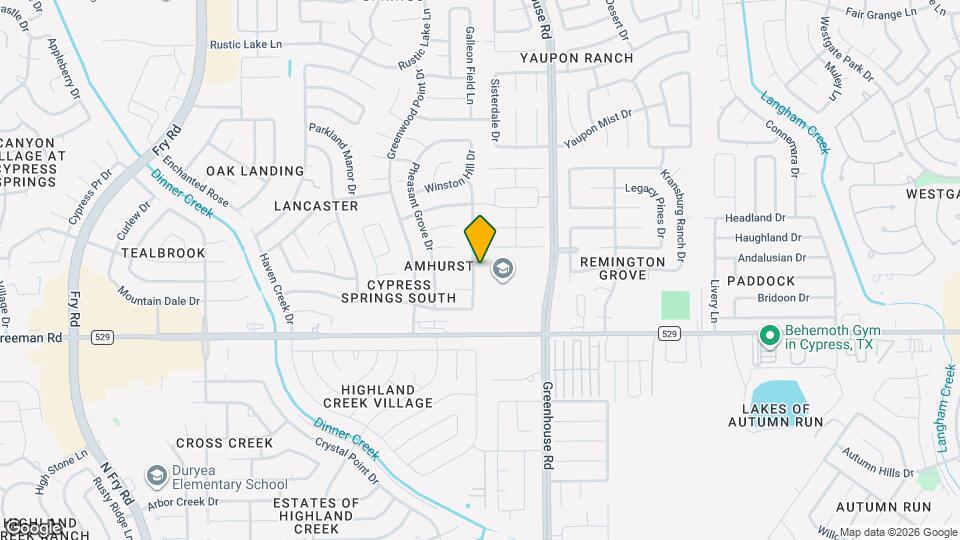 7134 Prairie Village Dr Map and Location Details