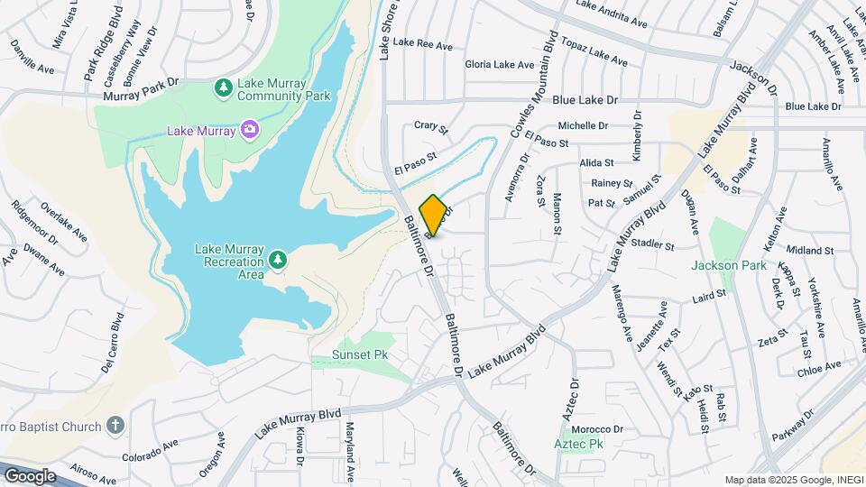 5877 Baltimore Dr Map and Location Details