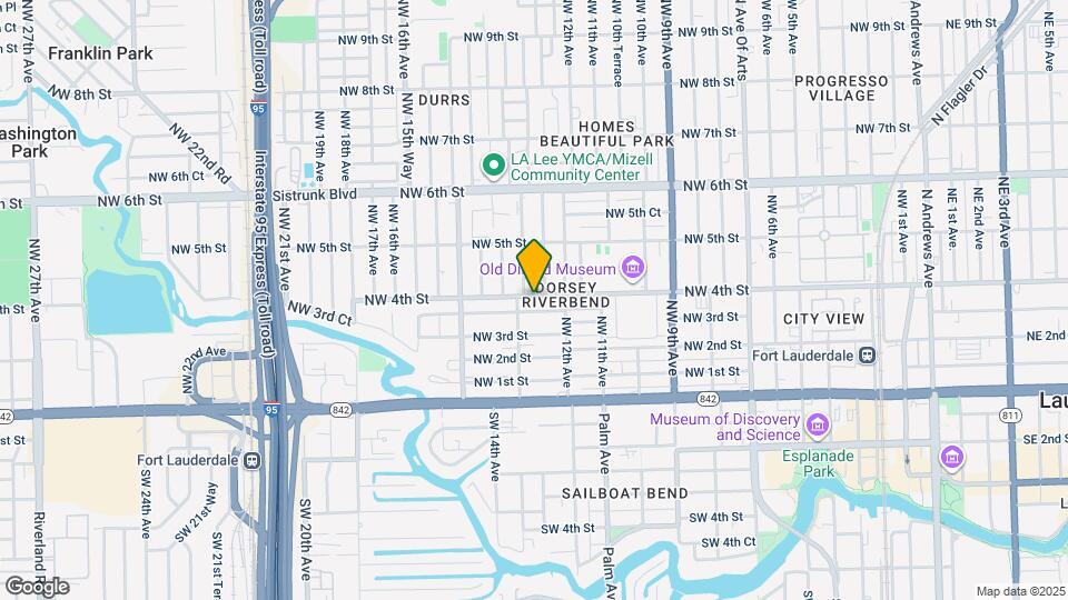 1308 NW 4th St Map and Location Details