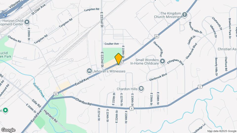 Euclid Plaza Map and Location Details