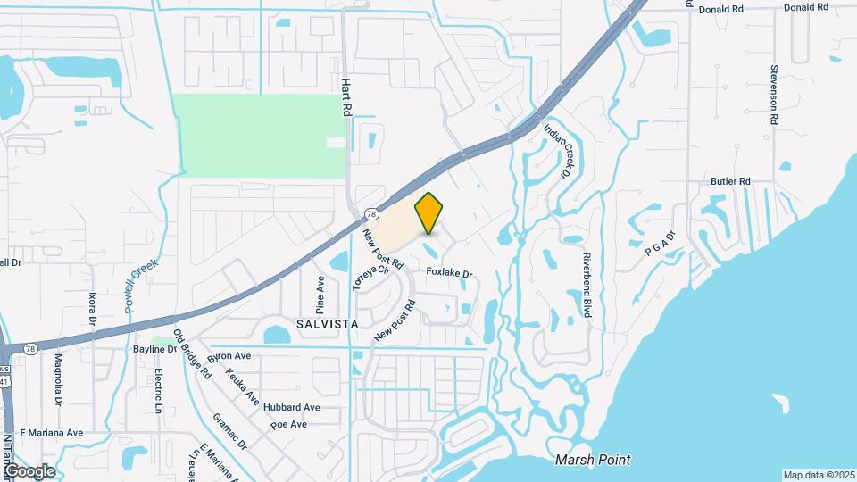 15427 Crystal Lake Dr Map and Location Details