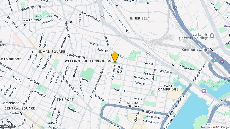 4 Fulkerson St, Unit 2 Mapa y Detalles de la Ubicación