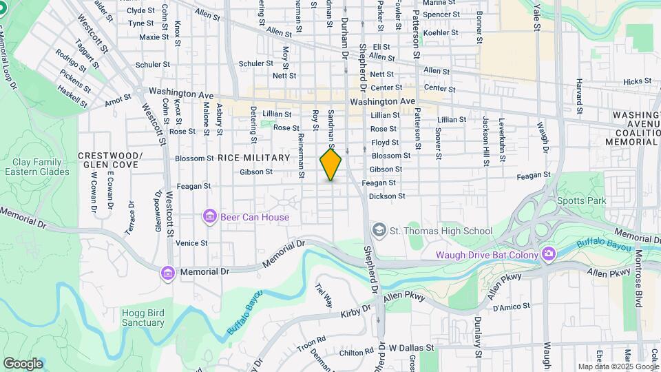 319 Sandman St Map and Location Details