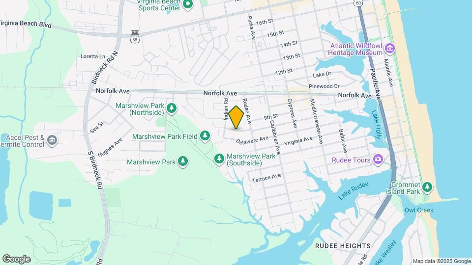 934 Maryland Ave Map and Location Details