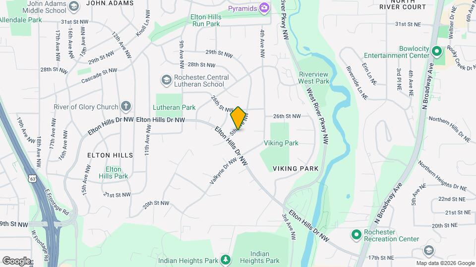 2418 5th Ave NW Map and Location Details