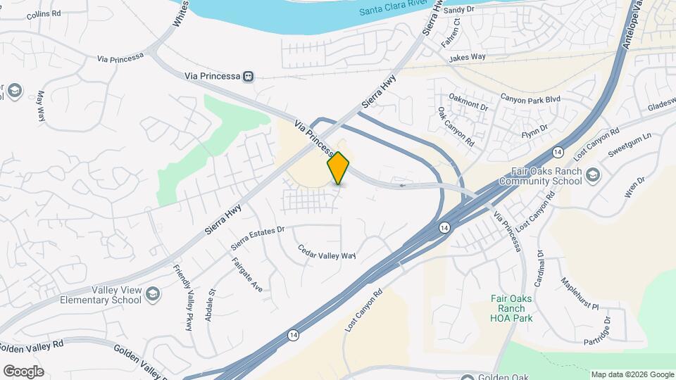 18716 Vista Del Canon Map and Location Details