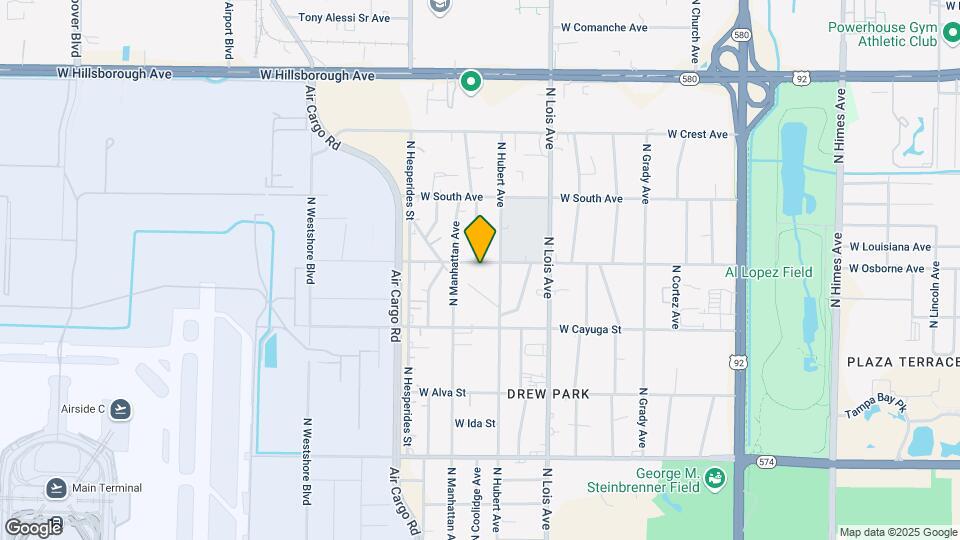 4310 W Osborne Ave Map and Location Details