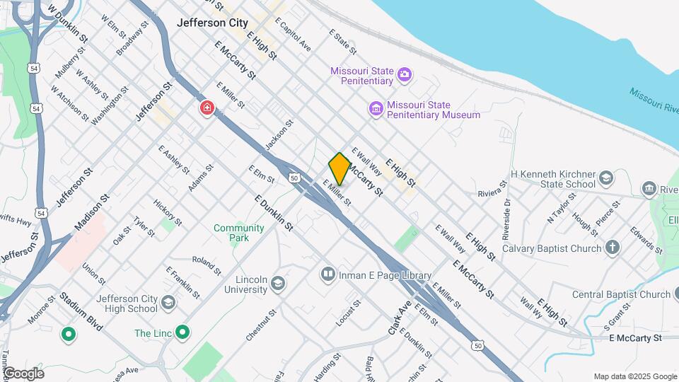 424 Cherry St Map and Location Details