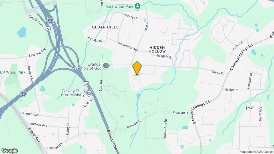 3004 Forrestal Dr Map and Location Details