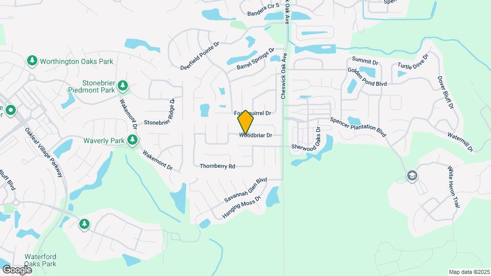 3757 Woodbriar Dr Map and Location Details