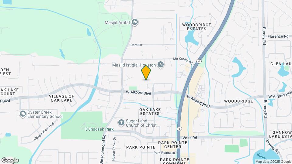 15410 Oak Lake Glen Dr Map and Location Details