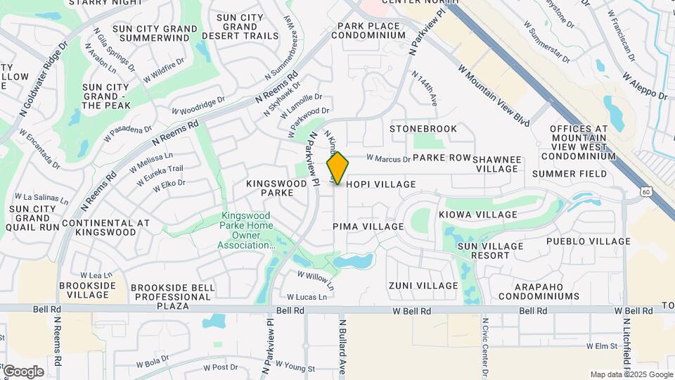 17511 N Kimberly Way Map and Location Details