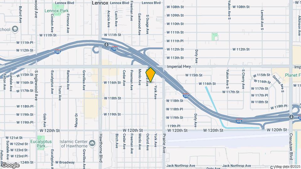 11610 Oxford Ave Mapa y Detalles de la Ubicación
