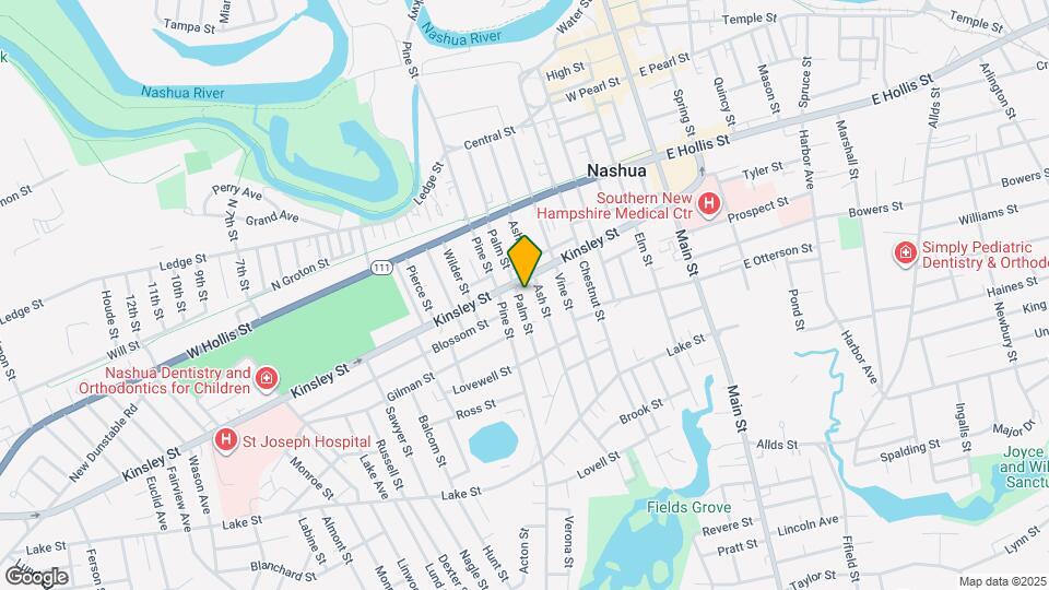 96 Palm St Map and Location Details