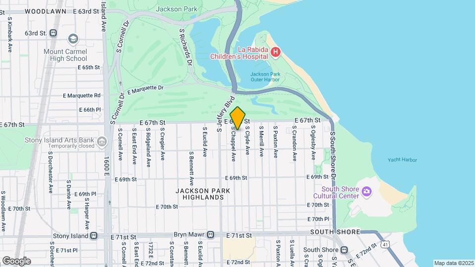 6723 S Chappel Ave, Unit 3 Map and Location Details