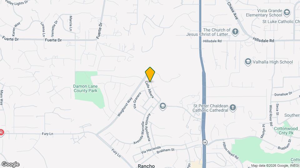 11973 Calle Naranja Map and Location Details