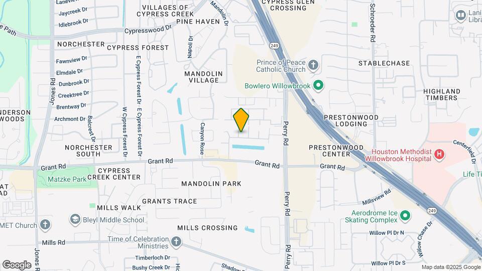 13602 Baxter Hills Ln Map and Location Details
