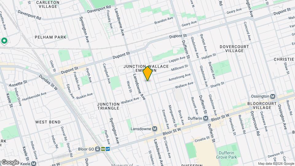 603 St Clarens Ave Map and Location Details