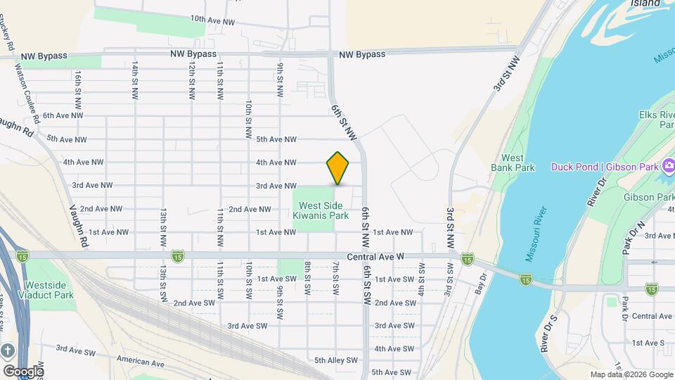 628 3rd Ave NW Map and Location Details