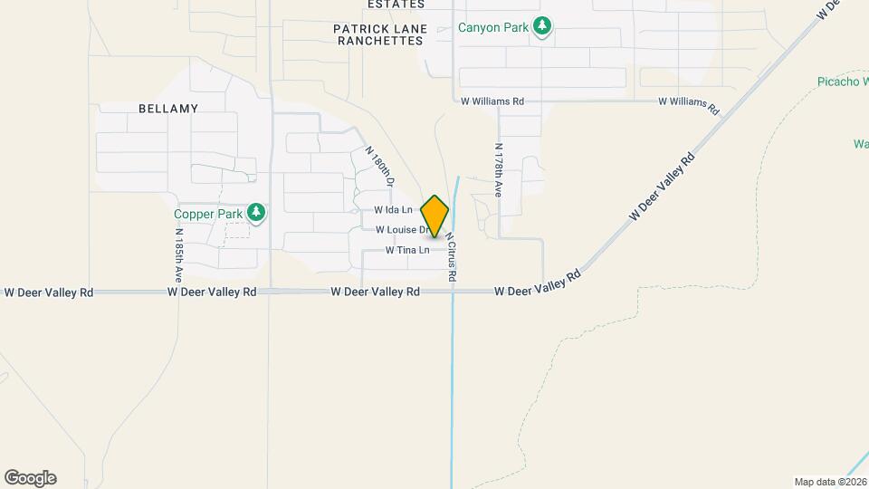 17922 W Tina Ln Map and Location Details