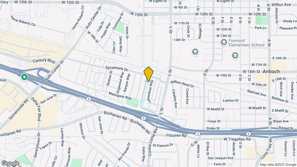 2116 Lemontree Way Map and Location Details