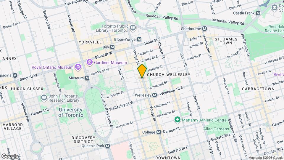 648A Yonge St, Unit 203 Map and Location Details