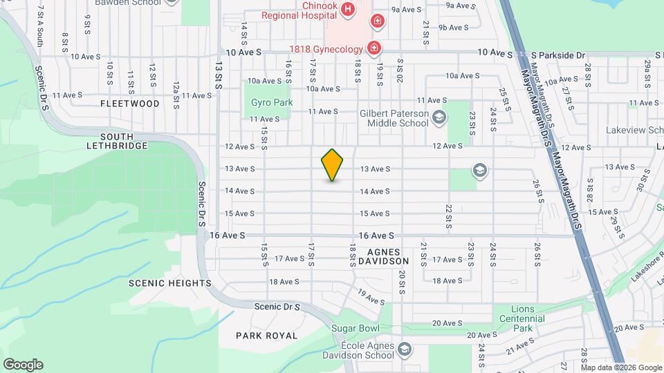 3 Bedroom Main Floor Utilities Included Map and Location Details