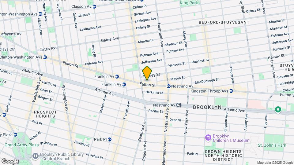 1221 Fulton St Map and Location Details