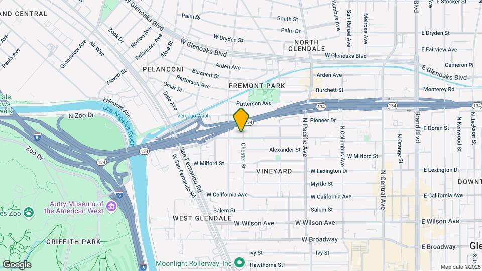 701 W Doran St, Unit 703A Mapa y Detalles de la Ubicación