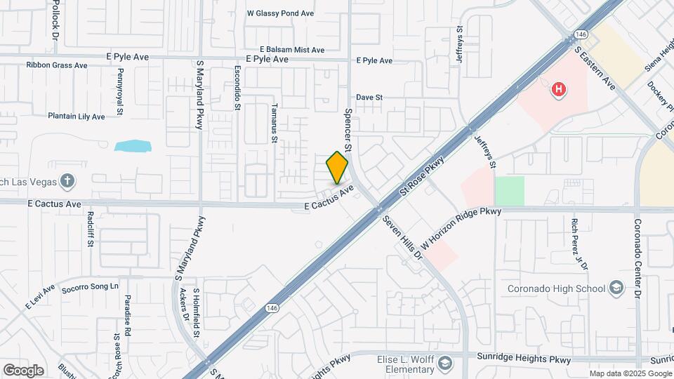 1721 Spanish Sky Ave Map and Location Details