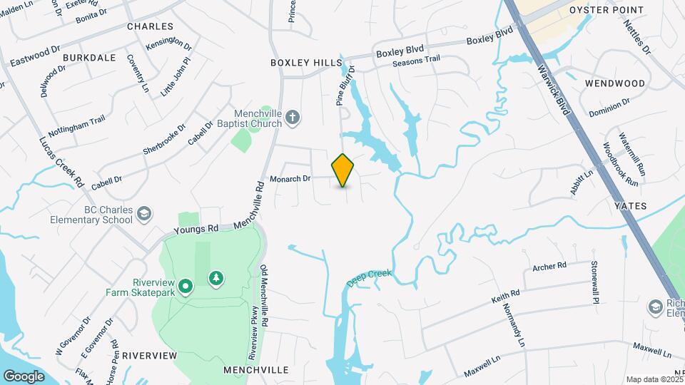 223 Woodburne Ln Map and Location Details
