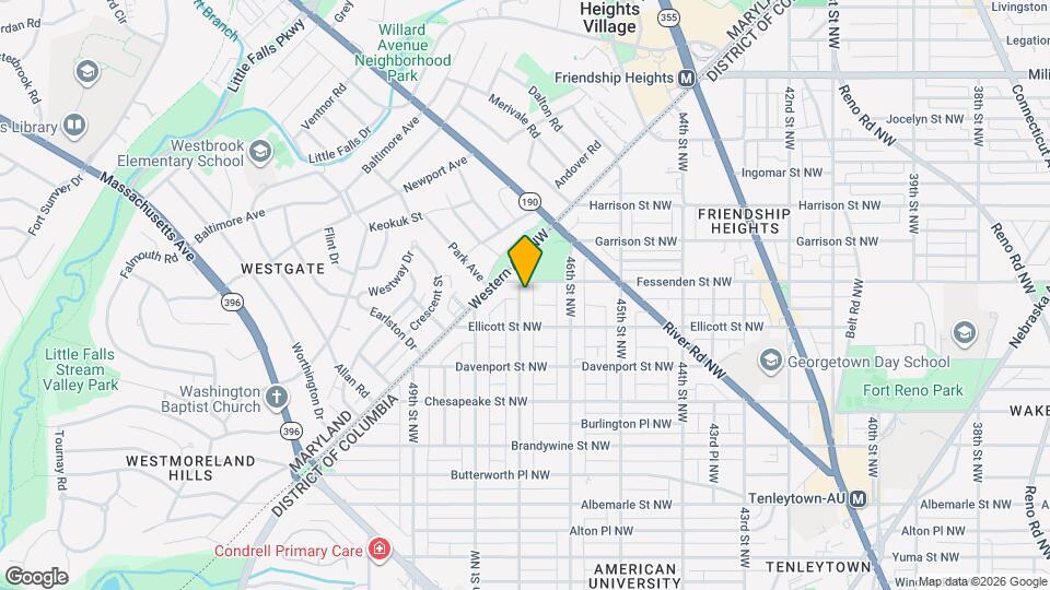4933 47th St NW Map and Location Details