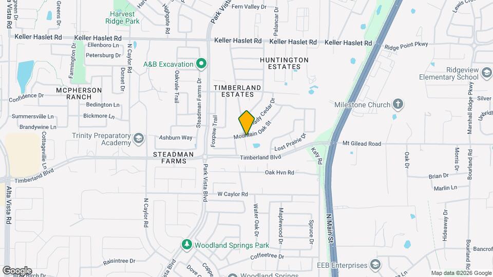 4600 Mountain Oak St Map and Location Details