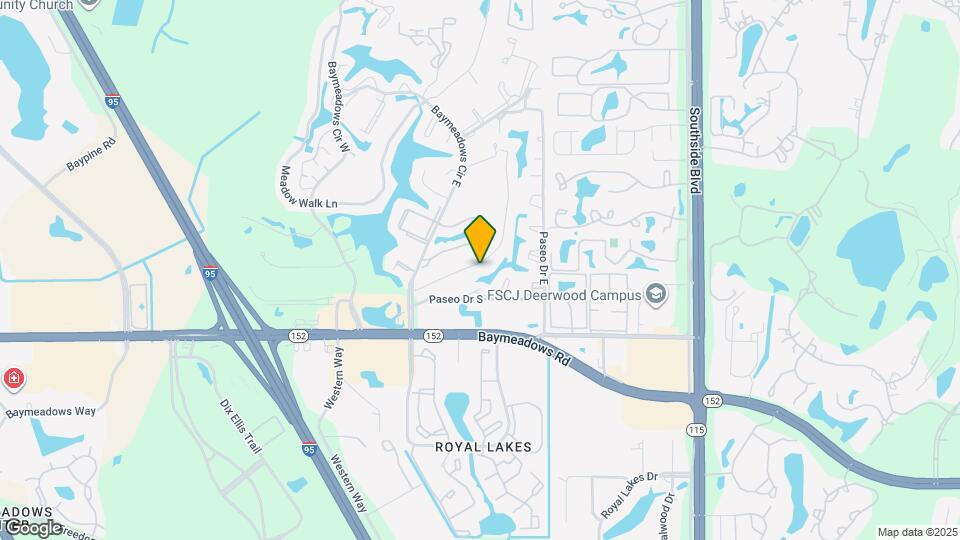 8015 Echo Springs Rd Map and Location Details