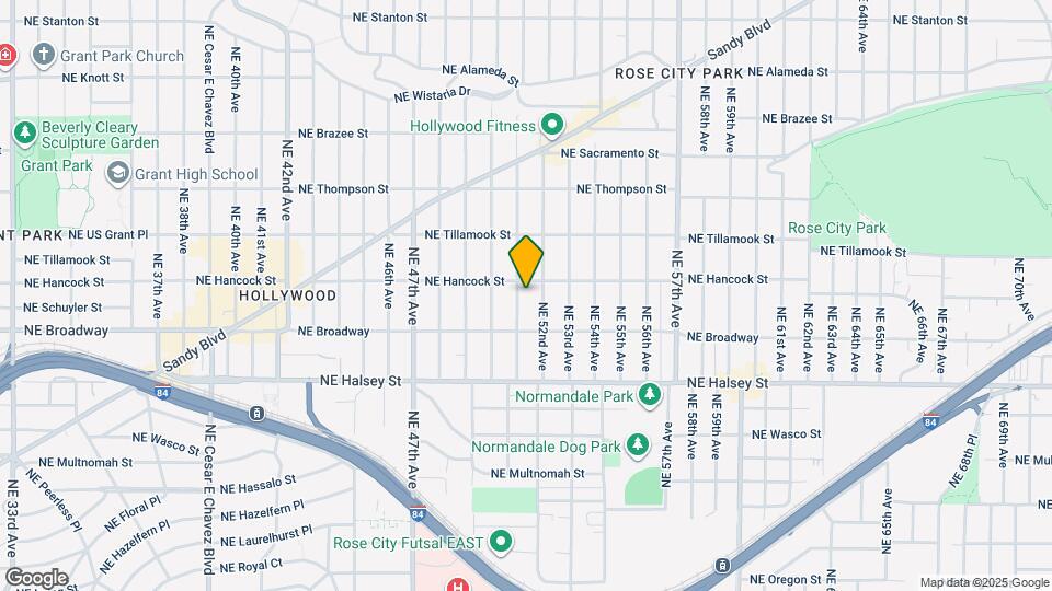 1812 NE 51st Avenue Map and Location Details