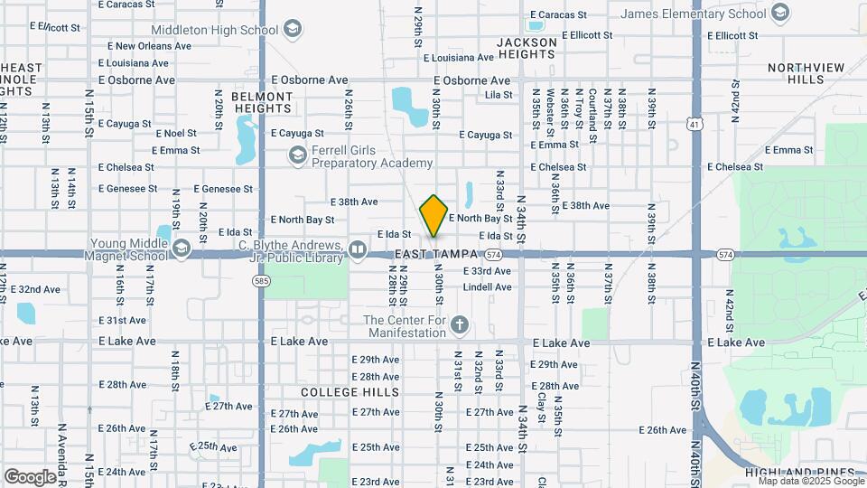 4004 N 30th St Map and Location Details