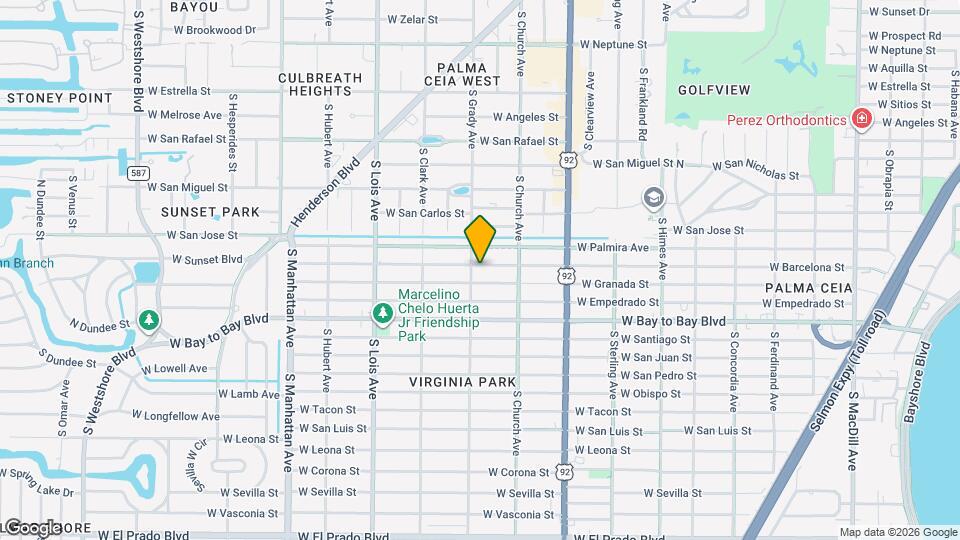 3920 W Barcelona St Map and Location Details