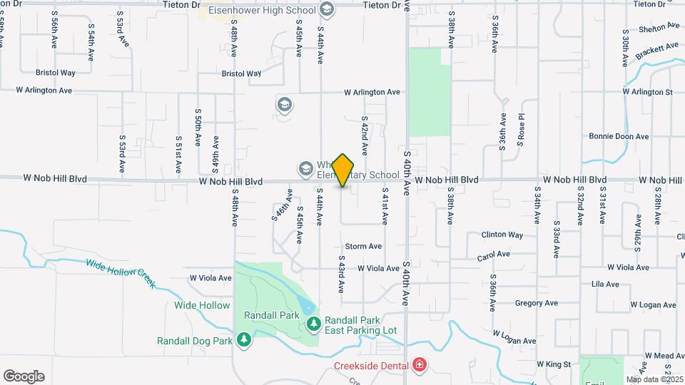 1105 S 43rd Ave Map and Location Details