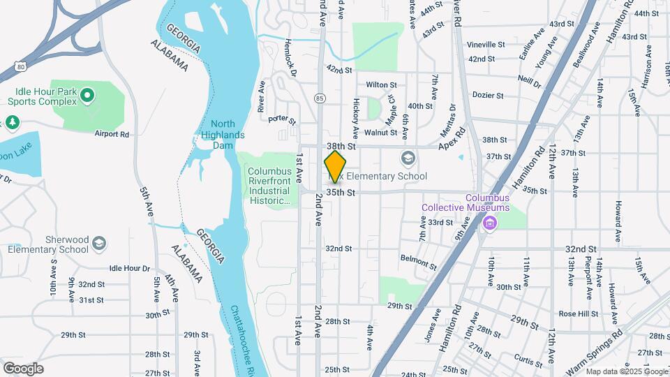 3501 3rd Ave Map and Location Details