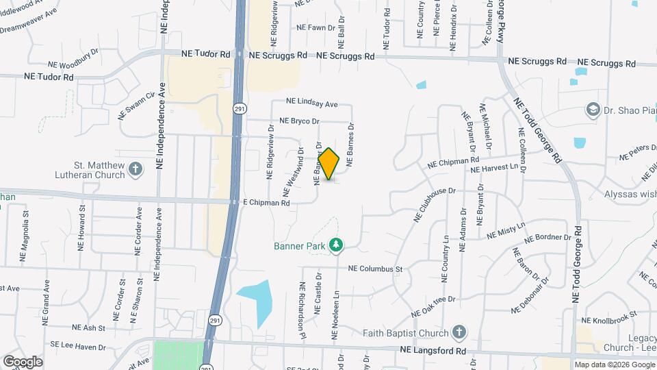 704 NE Ball Dr Map and Location Details