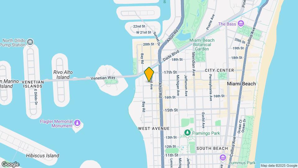1331 Lincoln Rd Map and Location Details