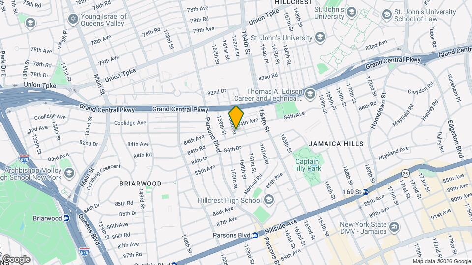 160-01 84th Rd Map and Location Details